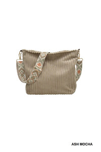 Corduroy Tote Bag