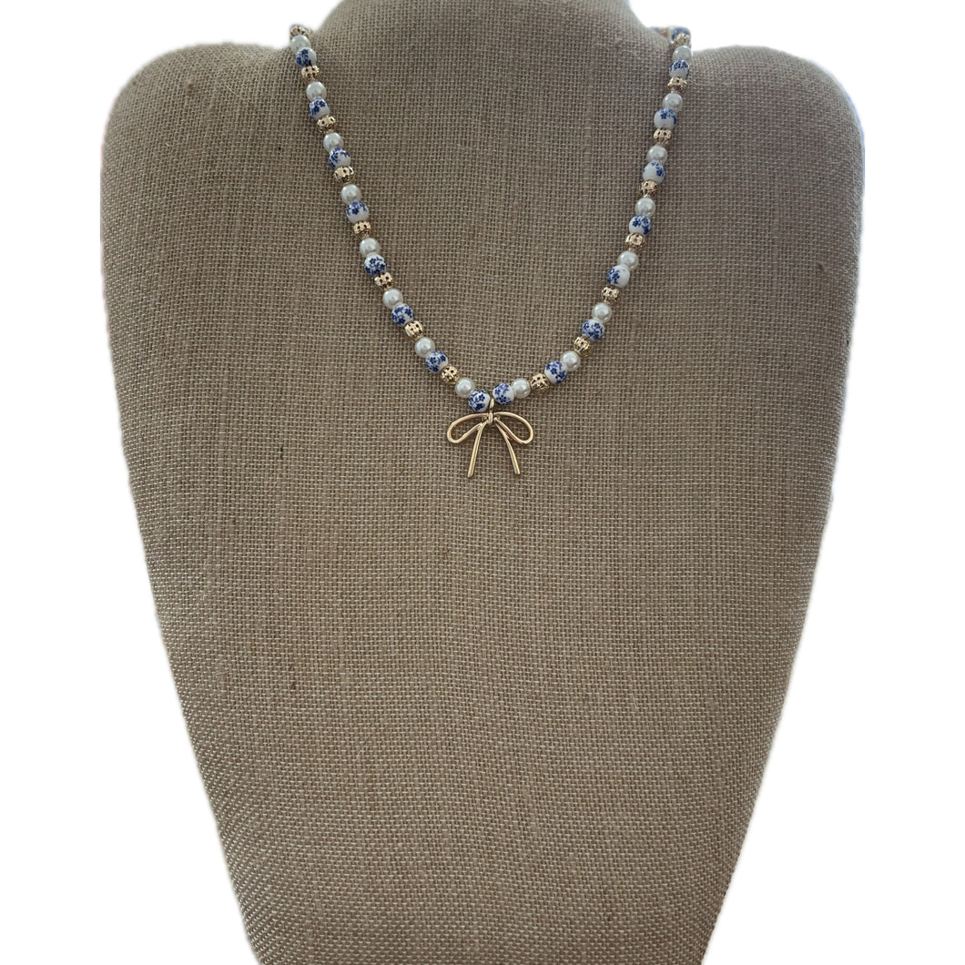 The Charlotte Necklace (Gold and Pearls)