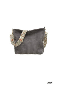 Corduroy Tote Bag
