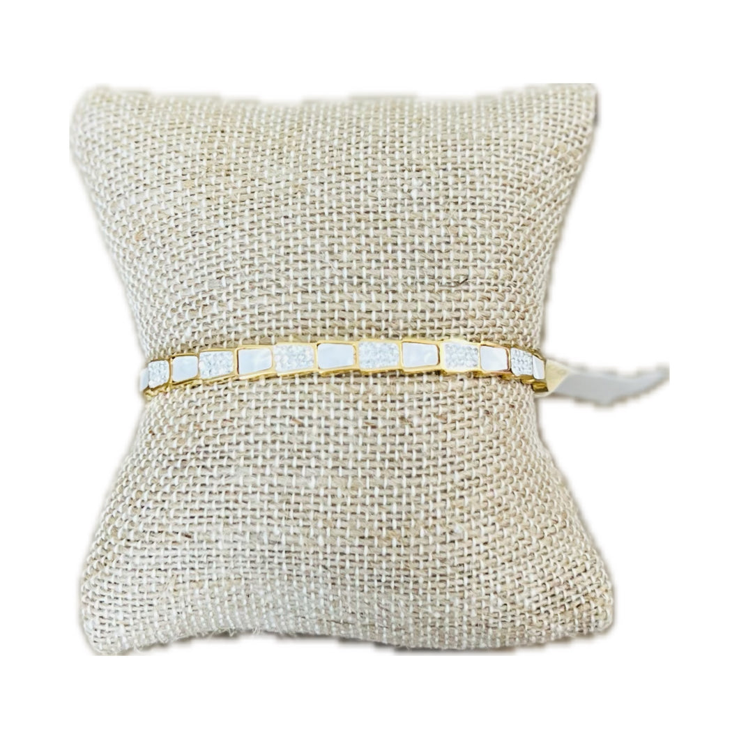 The Faye Crystal Bangle