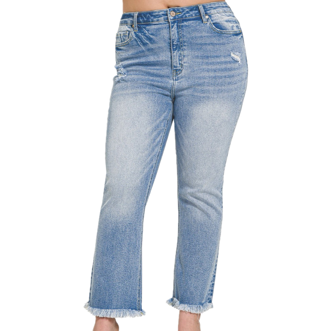 The Zuri Jeans (Plus Size) Medium Wash