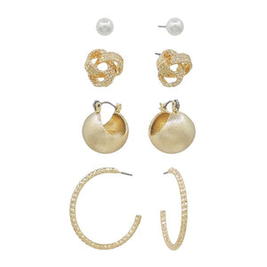 The Ellery Stud Set (Gold)