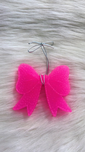 Bow Car Freshie (Pink)