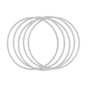 The Brittany Bangles (Silver)