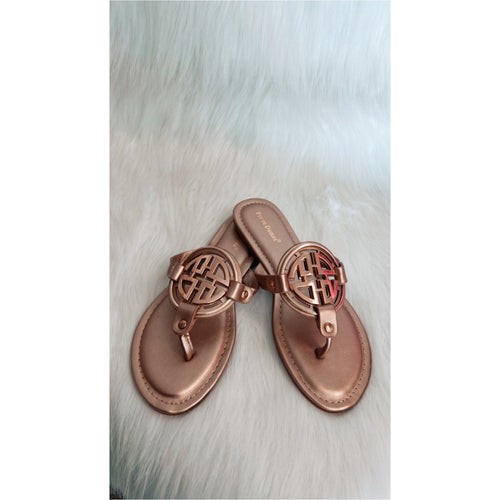Cierra Sandals (Rose Gold)
