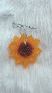 Sunflower Car Freshie