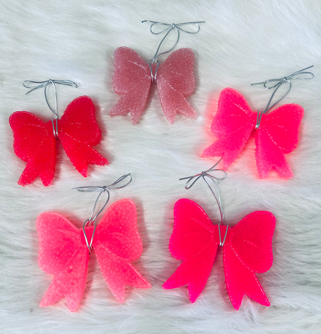 Bow Car Freshie (Pink)