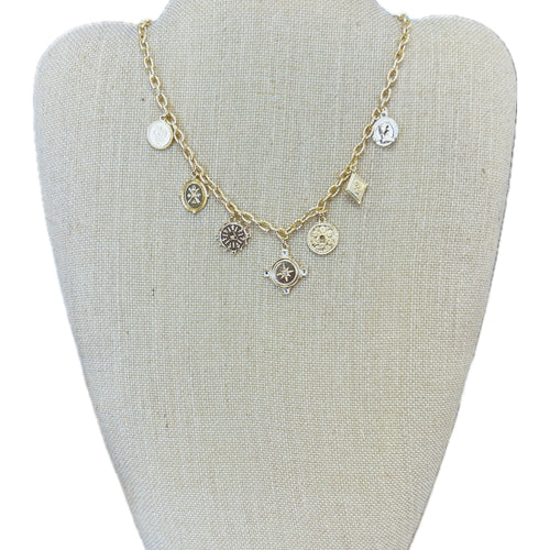 The Compass Charm Necklace