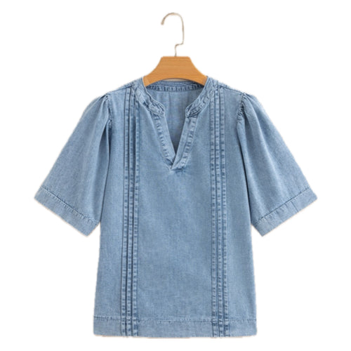 The Rory Denim Top