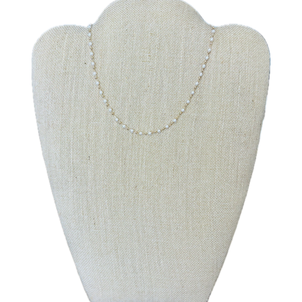 Dainty Pearl Necklace
