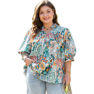The Camille Top (Plus Size)