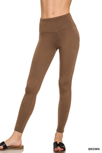 Brushed Microfiber Leggings