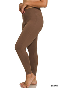 Premium Microfiber Leggings (Plus Size)
