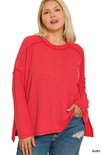 Load image into Gallery viewer, The Jane Long Sleeve Top (Plus Size)