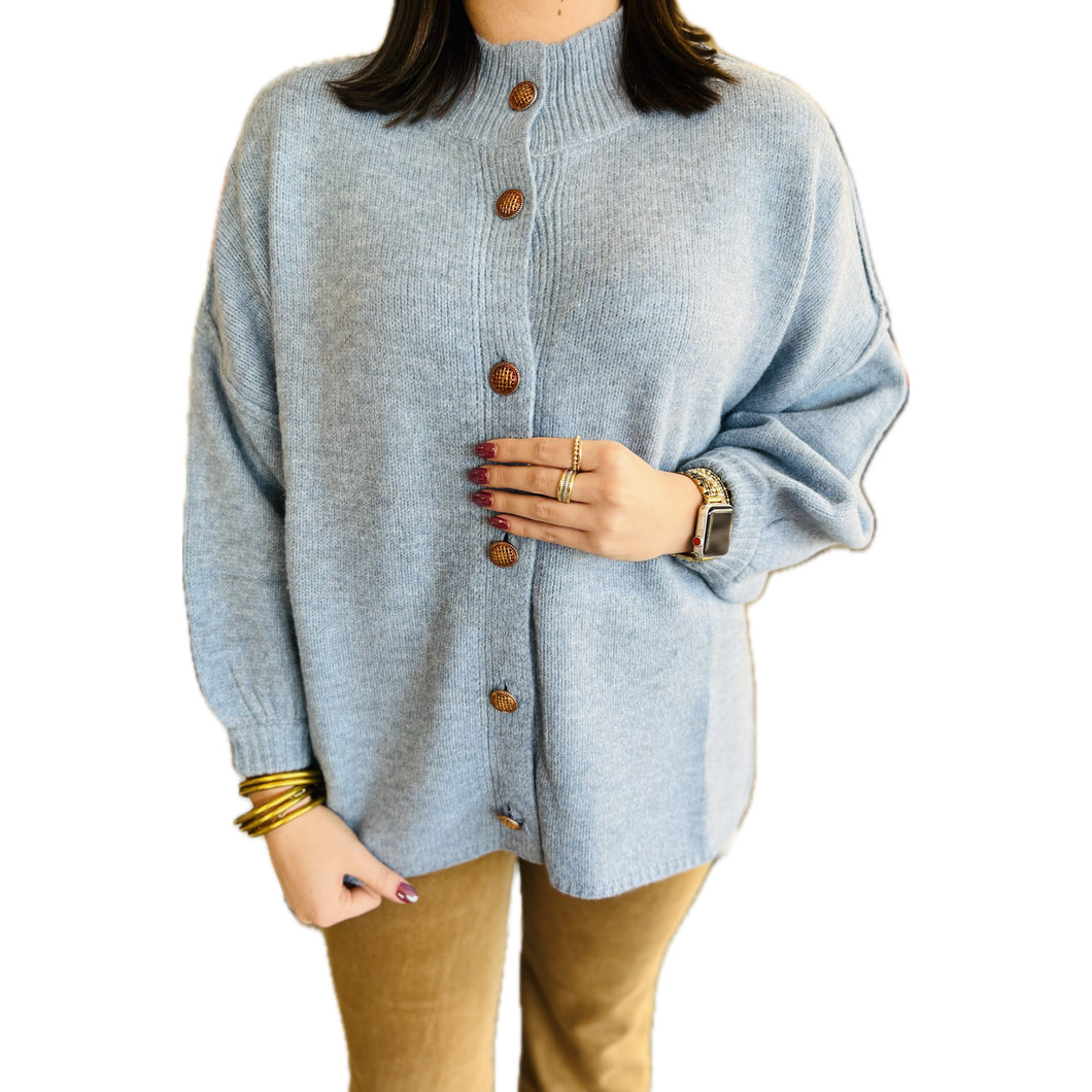 The Eliza Poncho Sweater