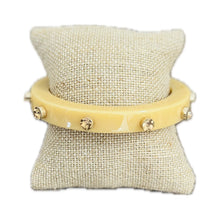 Load image into Gallery viewer, The Renee Resin &amp; Rhinestone Bangle