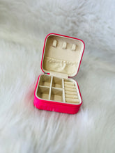 Load image into Gallery viewer, Fuchsia Bow Jewelry Organizer