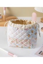 Load image into Gallery viewer, Quilted Cosmetic Tote Bag