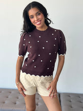 Load image into Gallery viewer, The Dottie Scallop Sweater