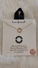 Load image into Gallery viewer, Love Yourself Necklace