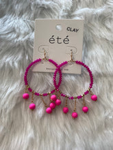 Load image into Gallery viewer, Clay drop earrings